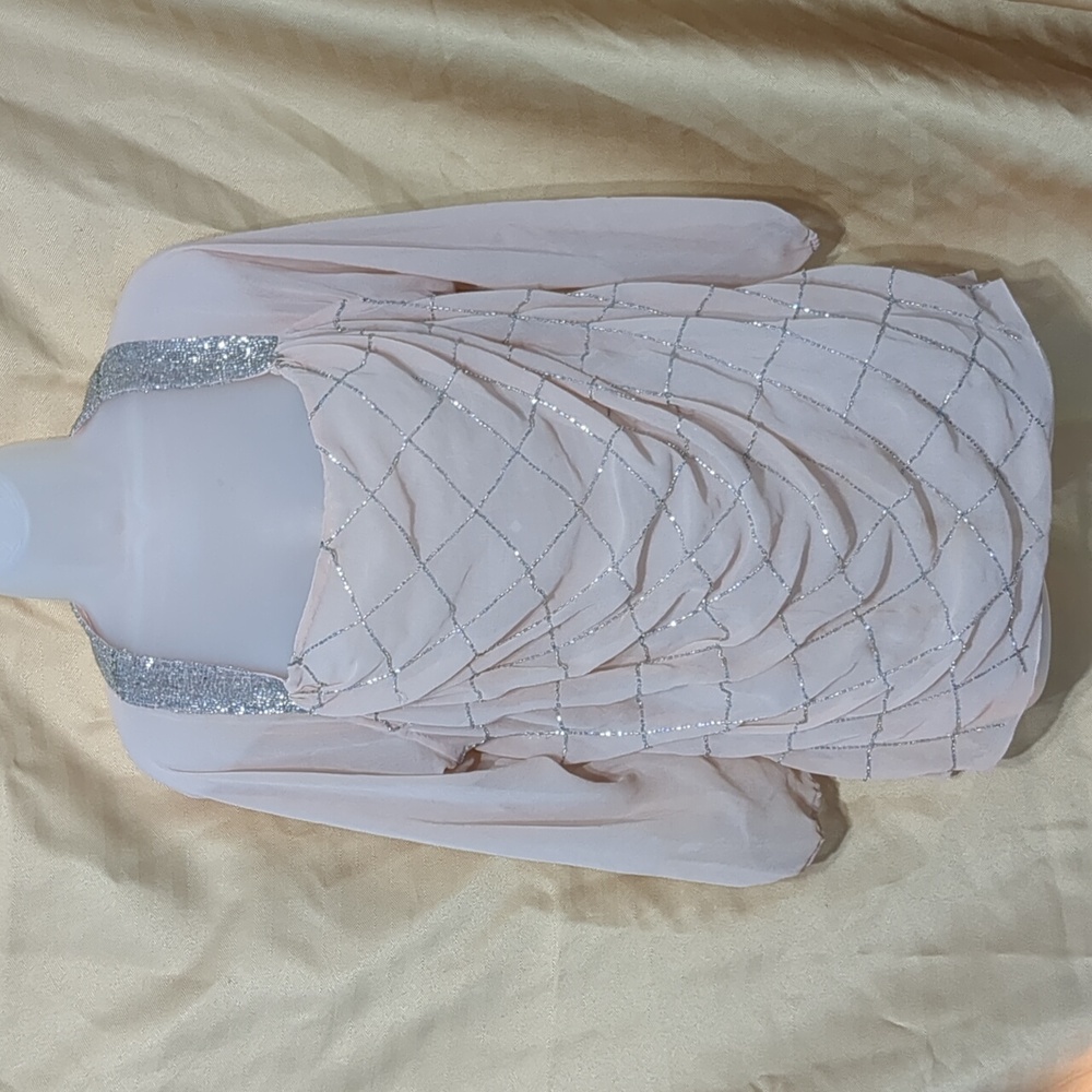 Blingy and sexy bke blouse